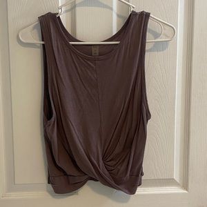 beyond yoga twist crop top